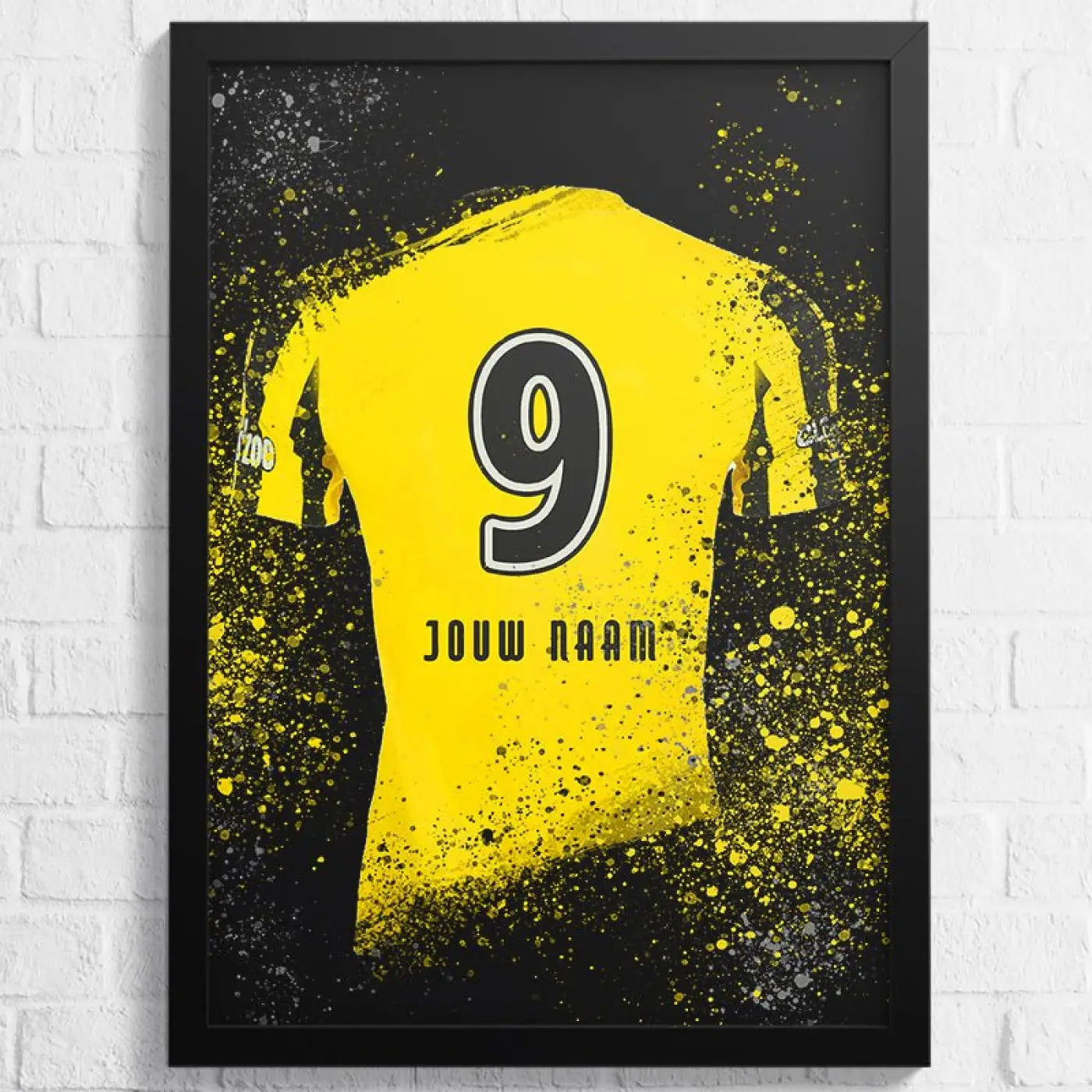 Vitesse voetbalposter met shirt wanddecoratie