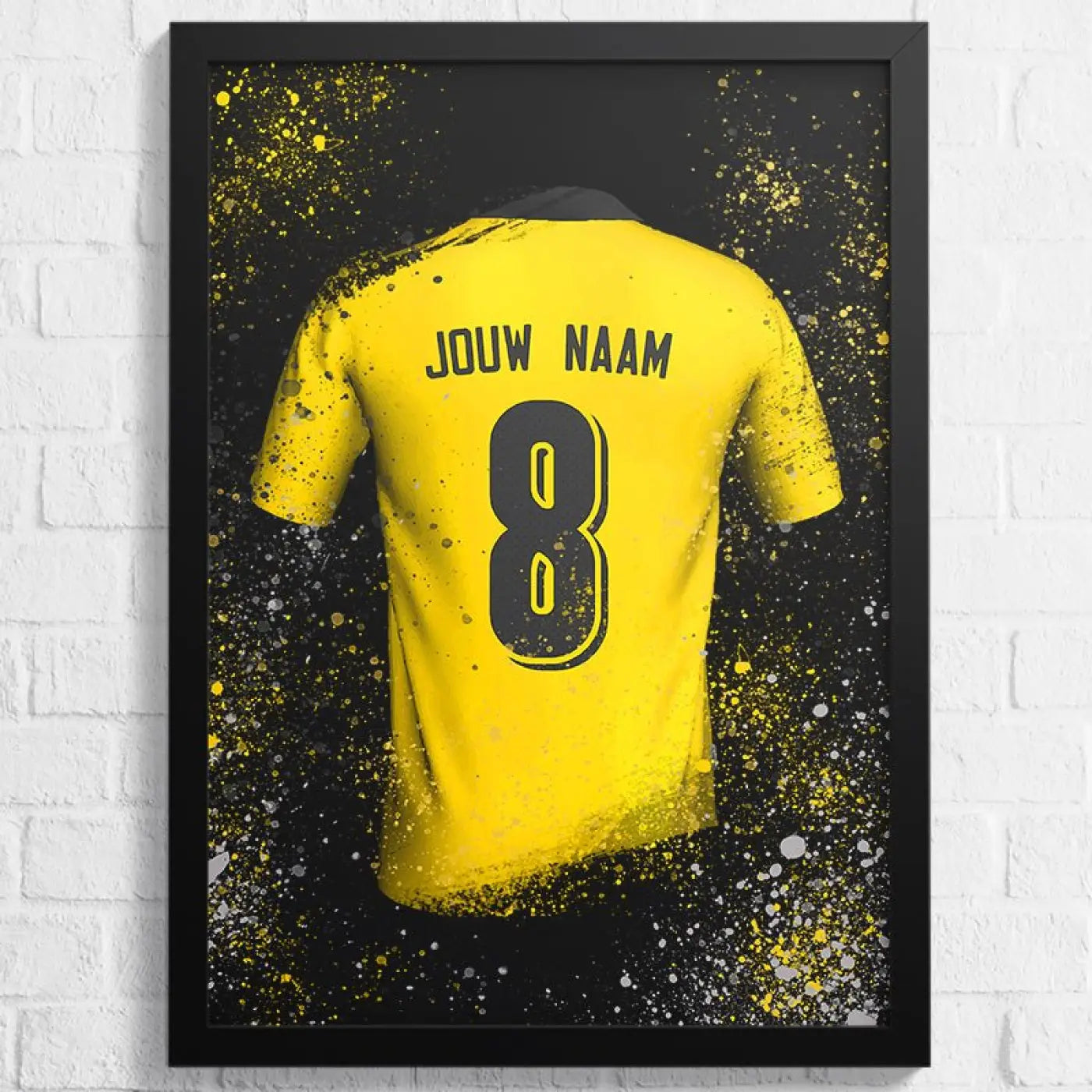 NAC Breda voetbalposter met shirt wanddecoratie
