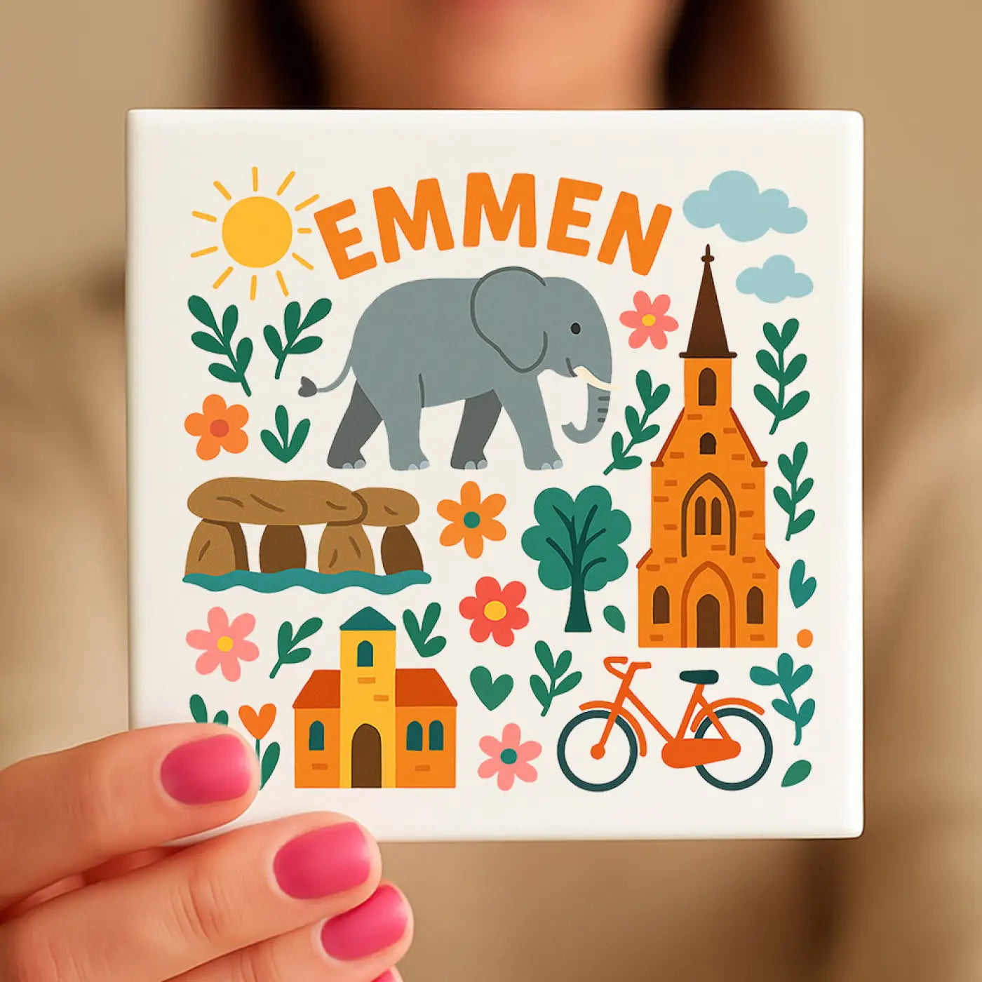 Emmen Cadeau Tegeltje - Tegeltjes