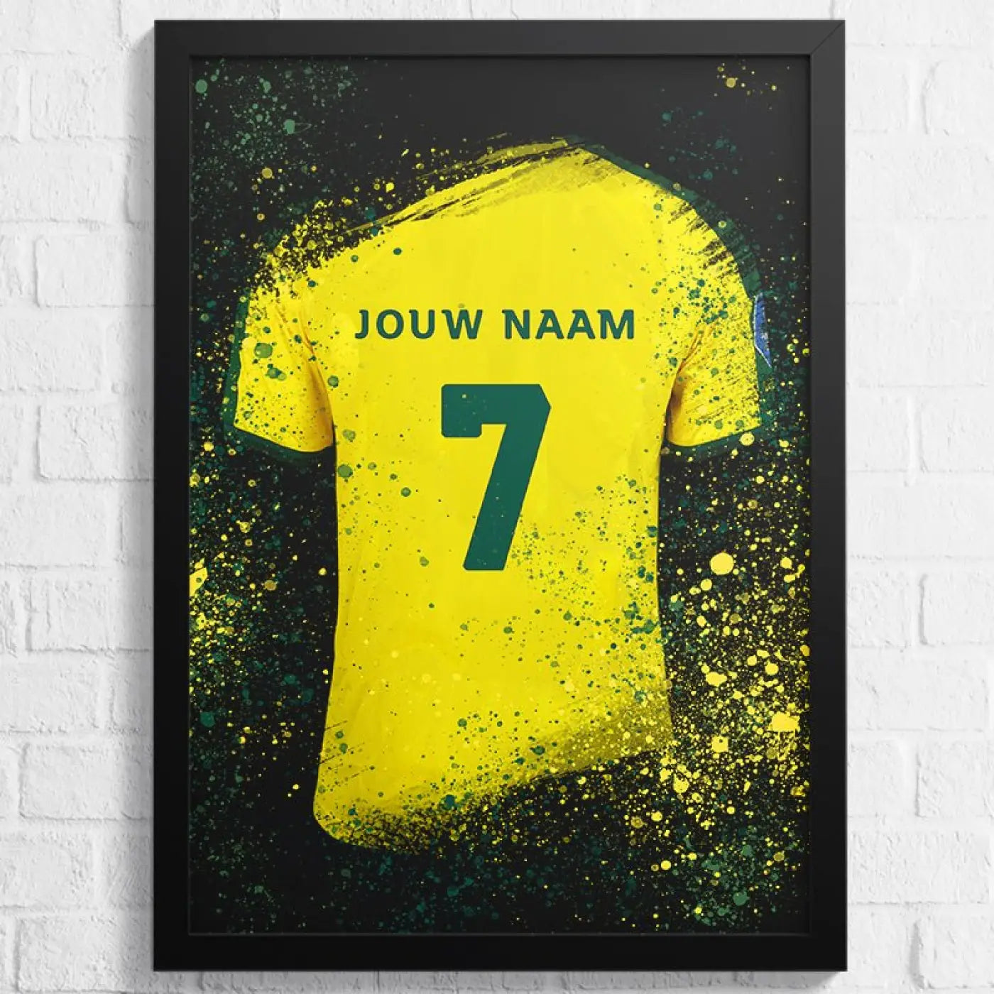 Fortuna Sittard voetbalposter met shirt wanddecoratie