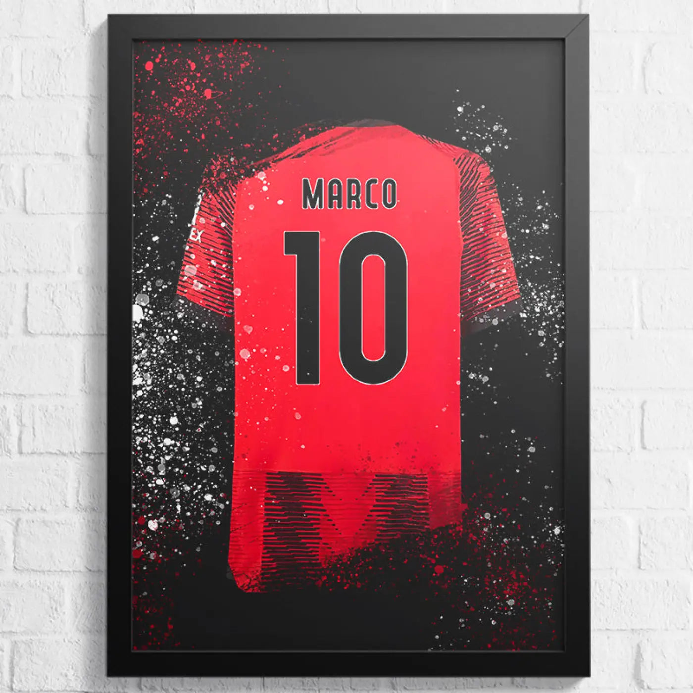 AC Milan - Voetbal Poster - Wanddecoratie - Poster A2 (43x61cm) - Voetbalposters