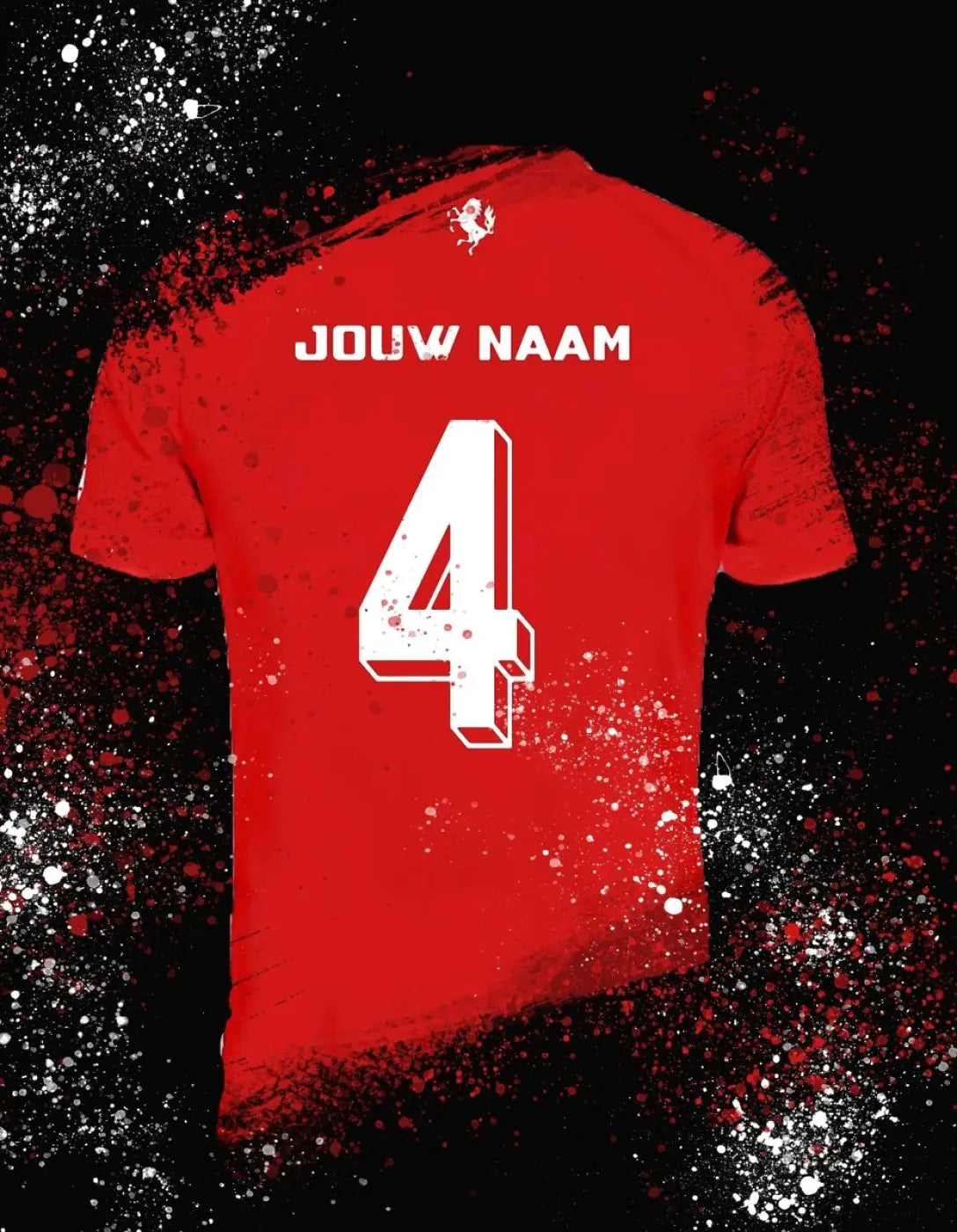 Alkmaar Shirt - Voetbal Poster - Wanddecoratie - Voetbalposters
