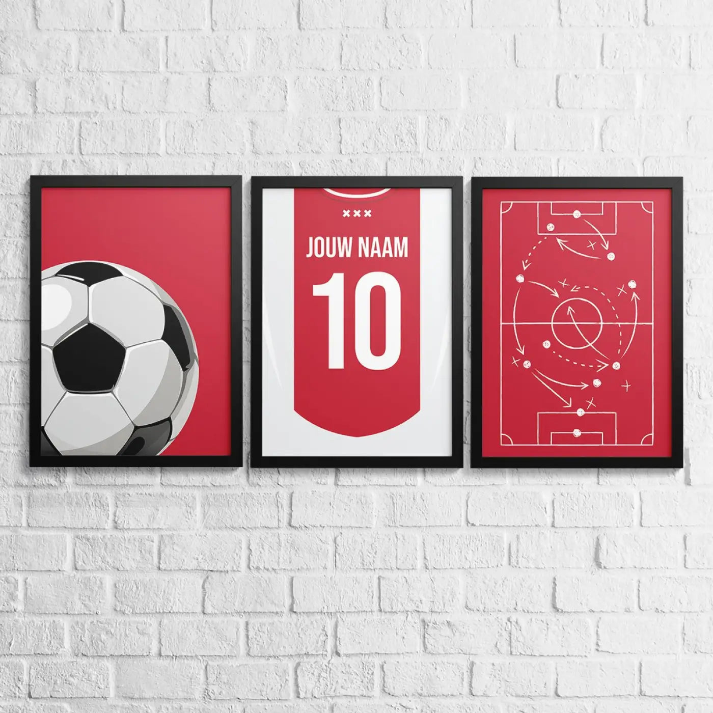 Amsterdam 3-delige posterset - Goal collection - Voetbalposters