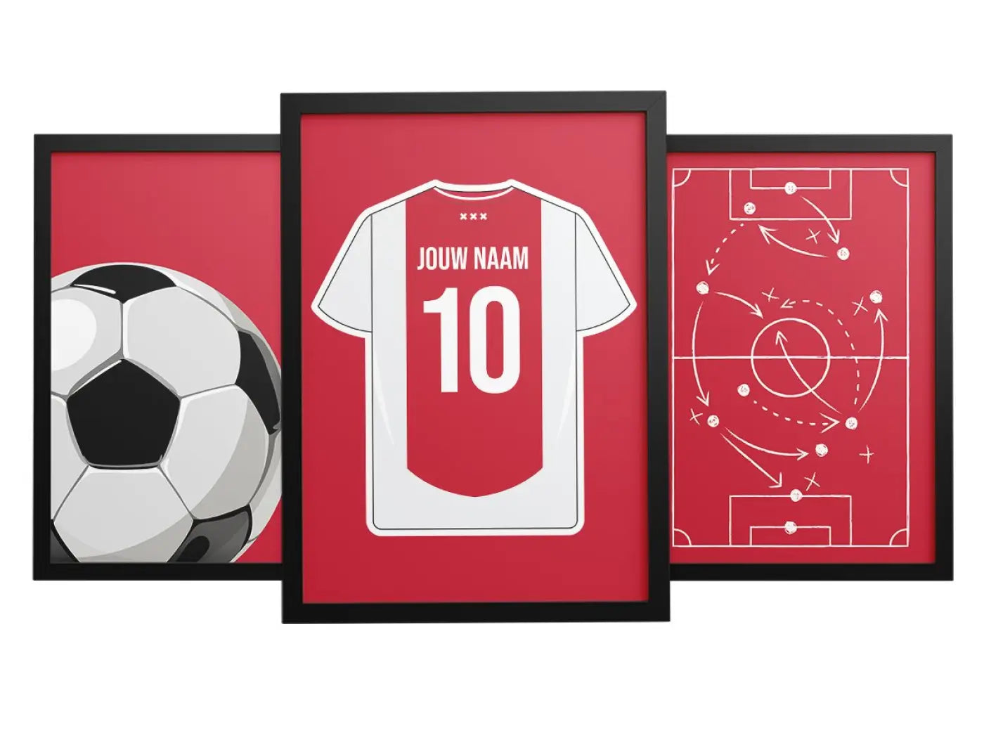 Amsterdam 3-delige posterset - Star collection - Voetbalposters