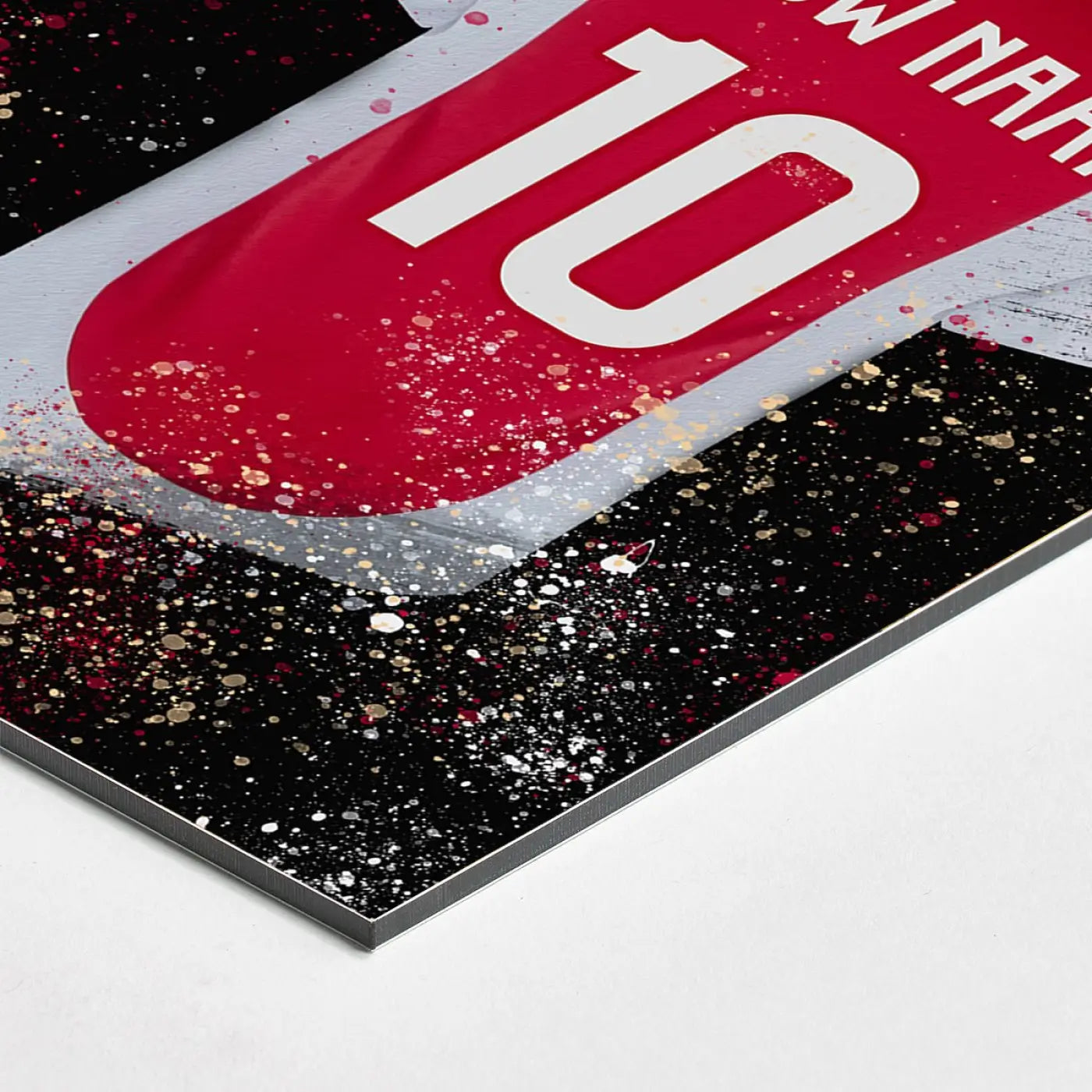 Amsterdam Shirt - Voetbal Poster - Wanddecoratie - Dibond Bord (50x70cm) - Voetbalposters