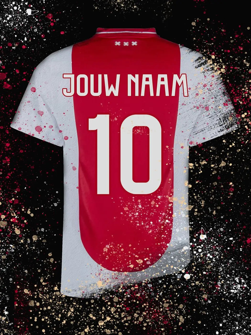 Amsterdam Shirt - Voetbal Poster - Wanddecoratie - Voetbalposters