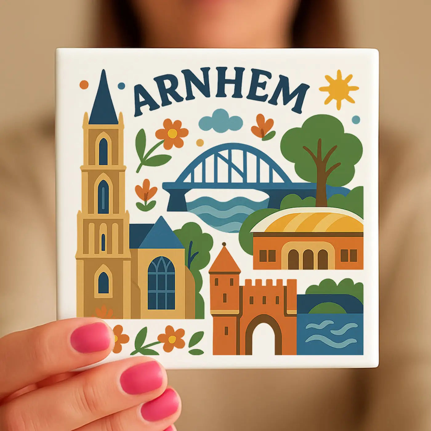 Arnhem Cadeau Tegeltje - Tegeltjes