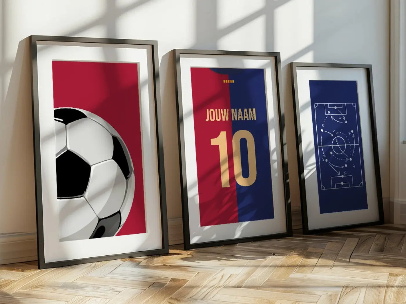 Barcelona 3-delige posterset - Goal collection - Posters 43 x 61 cm - Voetbalposters