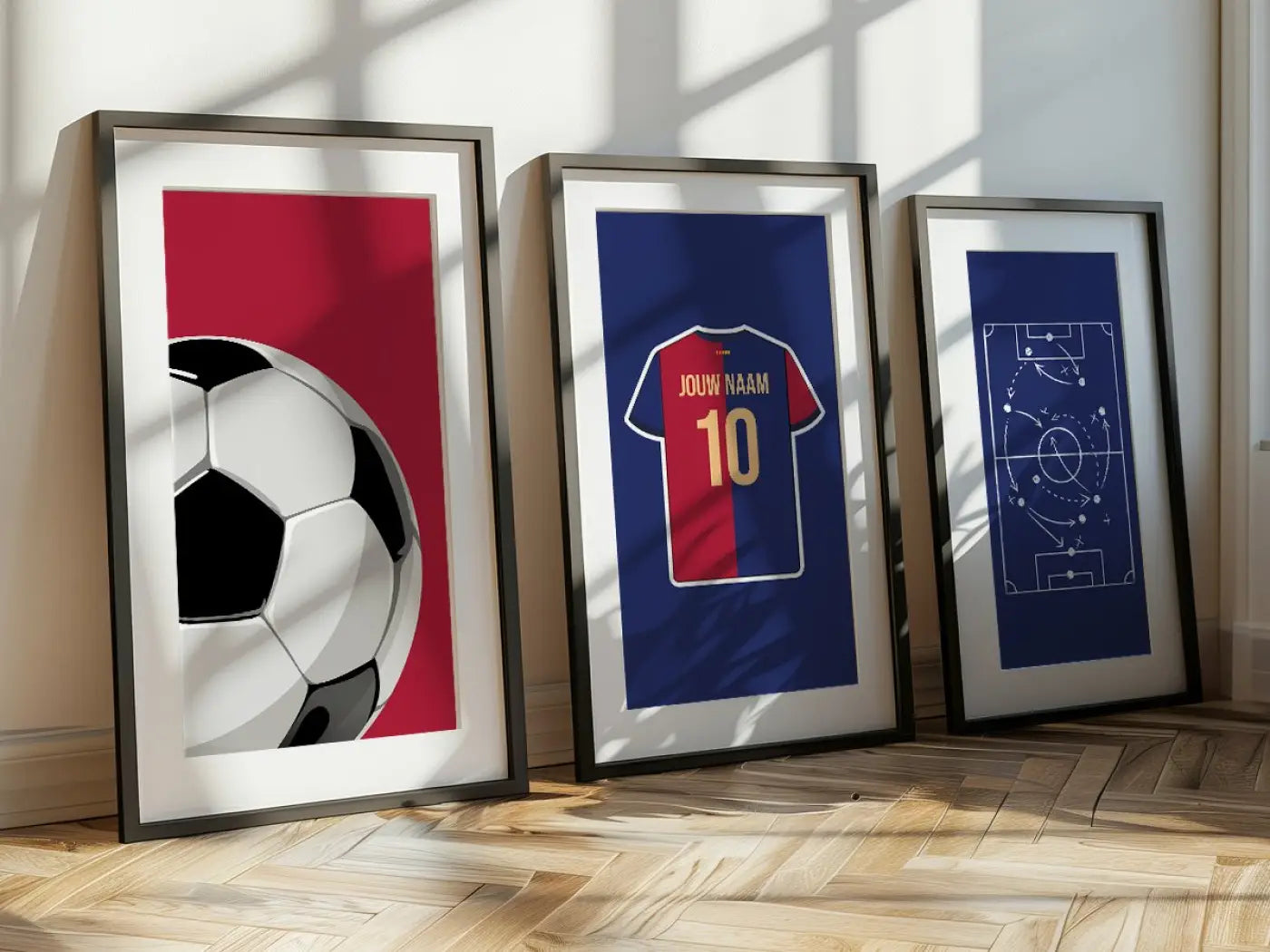 Barcelona 3-delige posterset - Star collection - Posters 43 x 61 cm - Voetbalposters