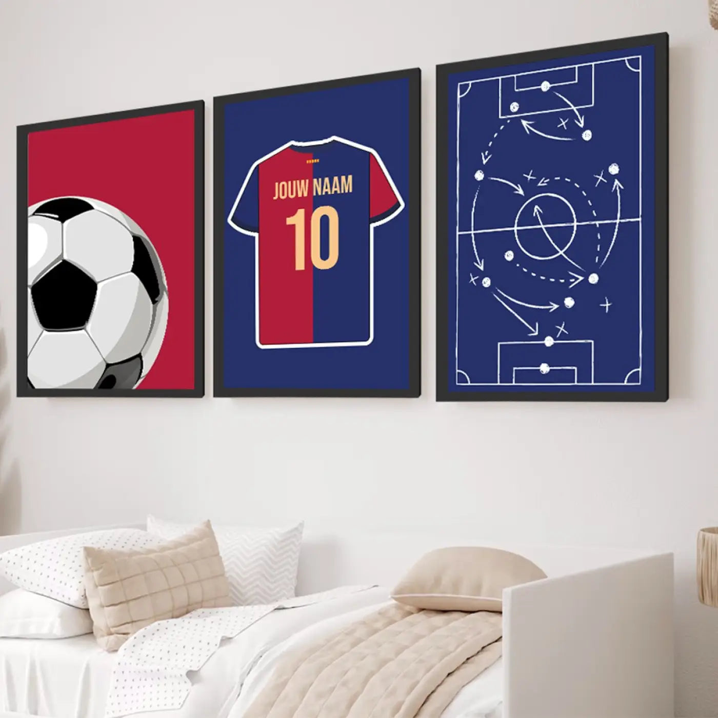 Barcelona 3-delige posterset - Star collection - Voetbalposters