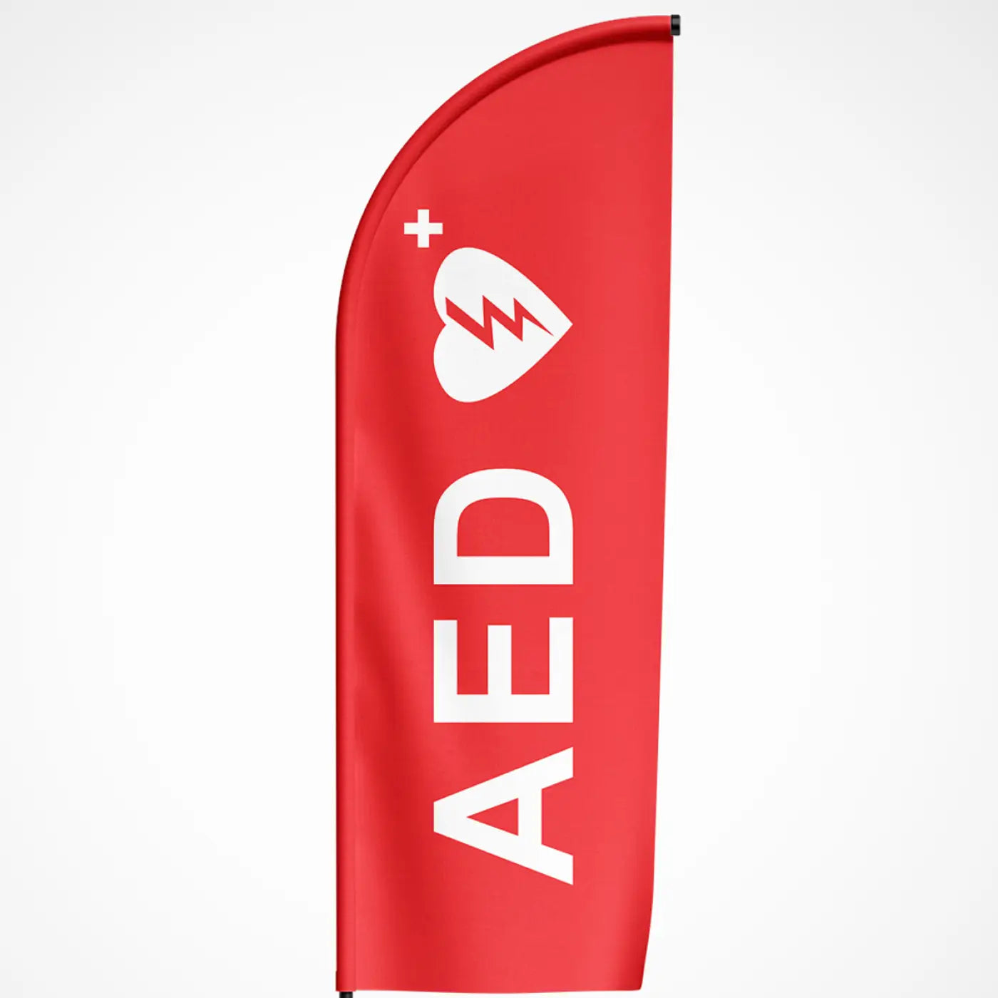 Beachvlag AED