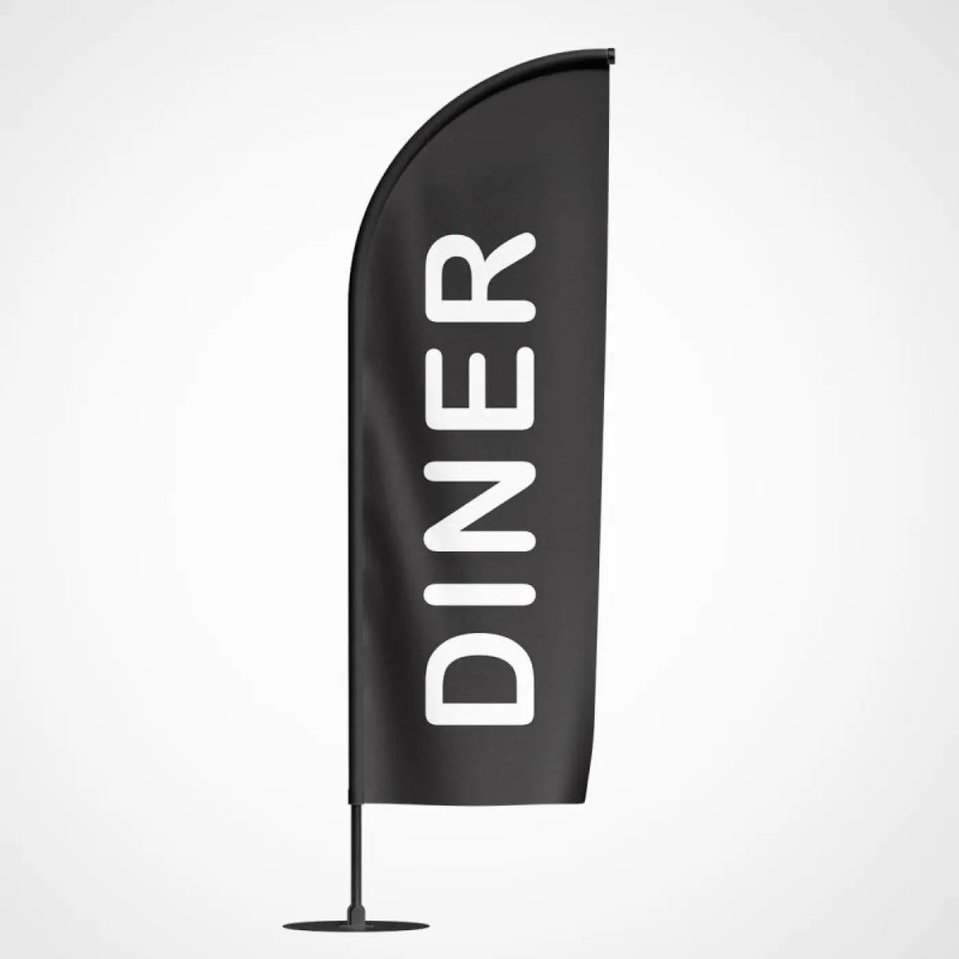 Beachvlag Diner - Klein - 80x220 cm - Beachvlag