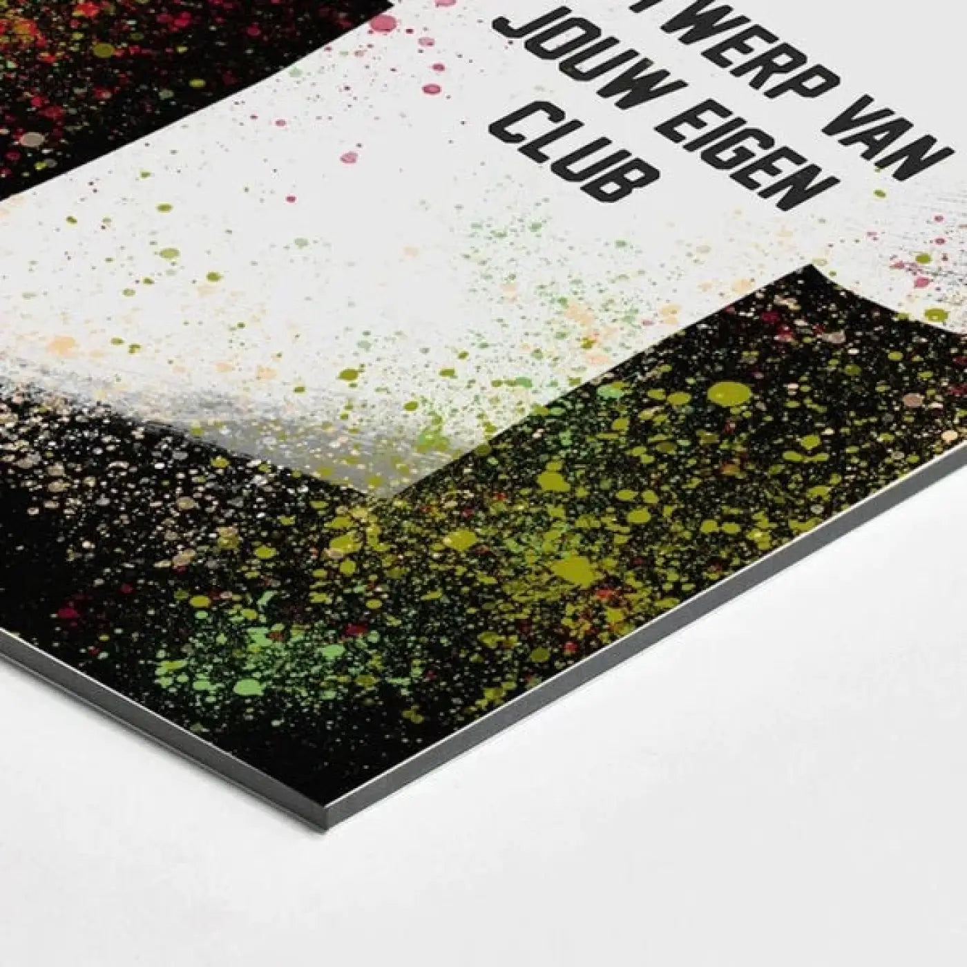 NAC Breda voetbalposter met shirt wanddecoratie