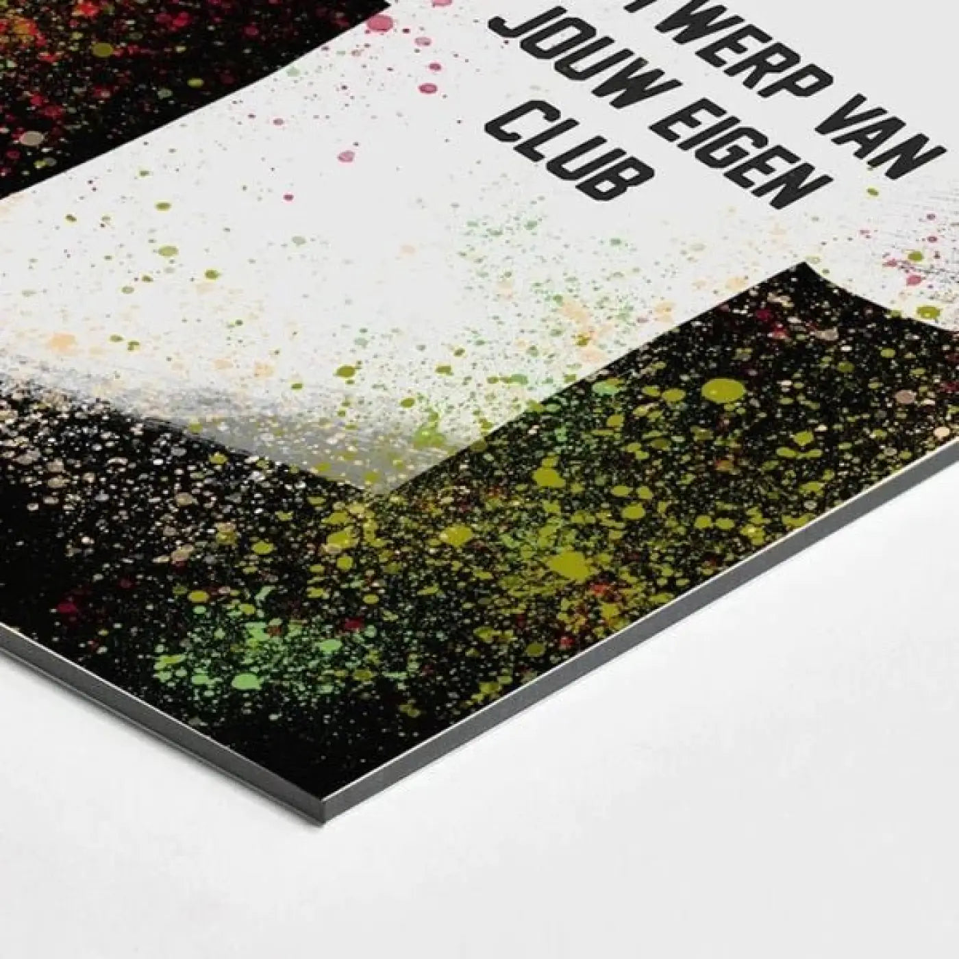 NAC Breda voetbalposter met shirt wanddecoratie