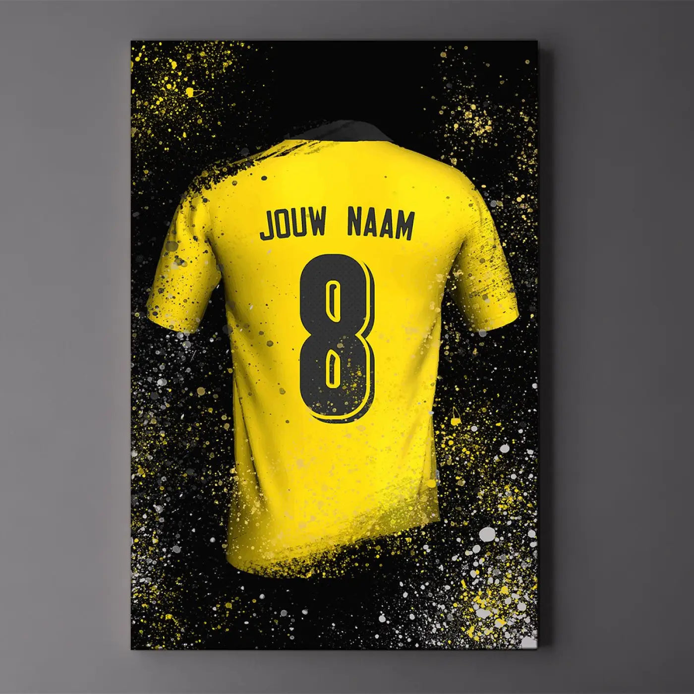 NAC Breda voetbalposter met shirt wanddecoratie