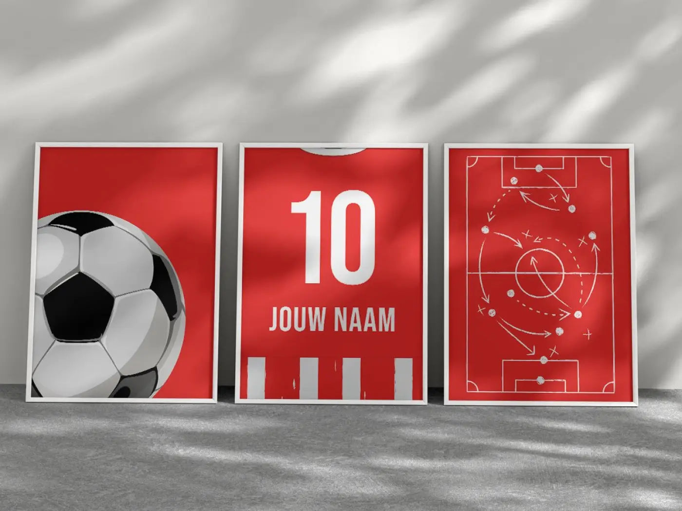 Eindhoven 3-delige posterset - Goal collection - Posters 30 x 40 cm - Voetbalposters