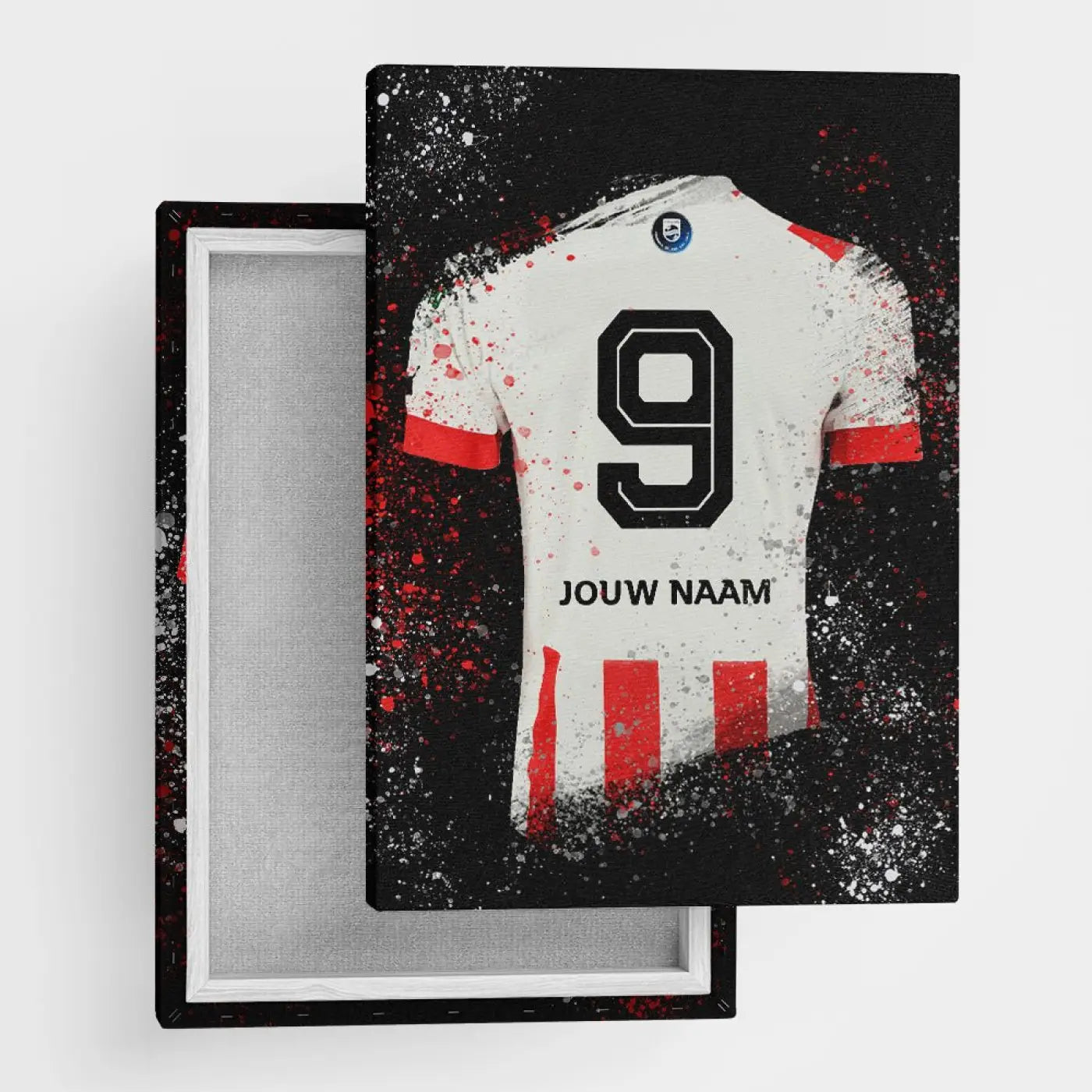 PSV voetbalposter met shirt wanddecoratie