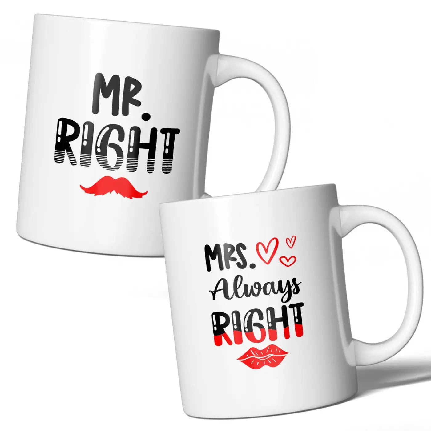 Geschenkenset MR. RIGHT AND MRS. ALWAYS RIGHT - Geschenkenset