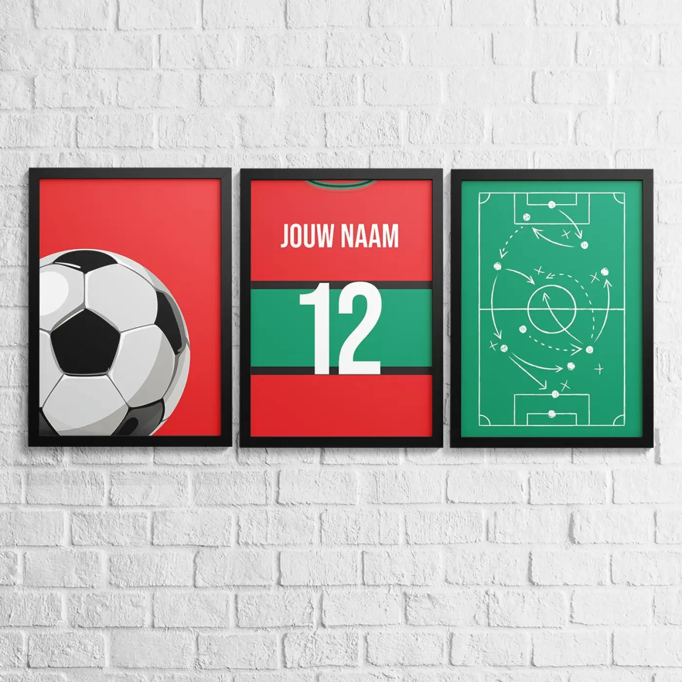 Nijmegen 3-delige posterset - Goal collection - Voetbalposters