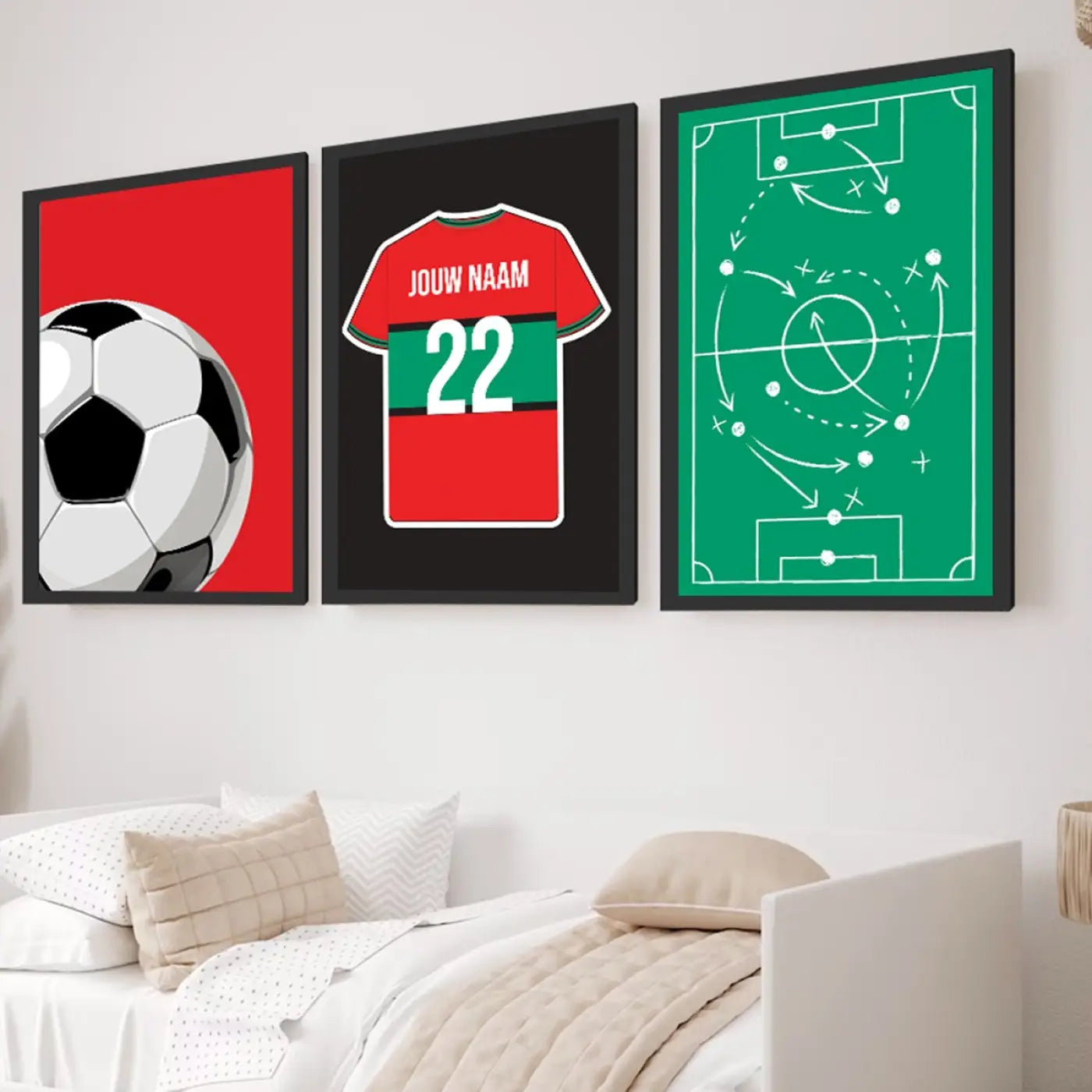 Nijmegen 3-delige posterset - Star collection - Voetbalposters