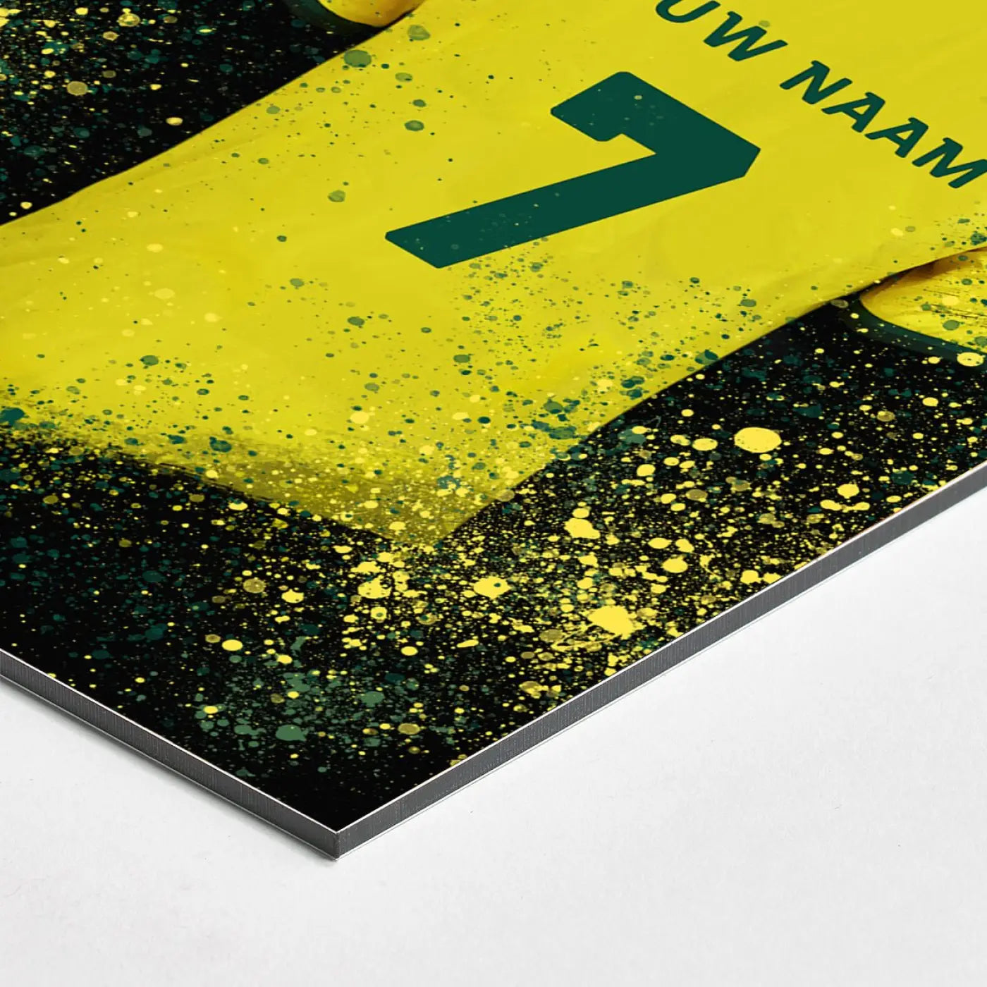 Fortuna Sittard voetbalposter met shirt wanddecoratie