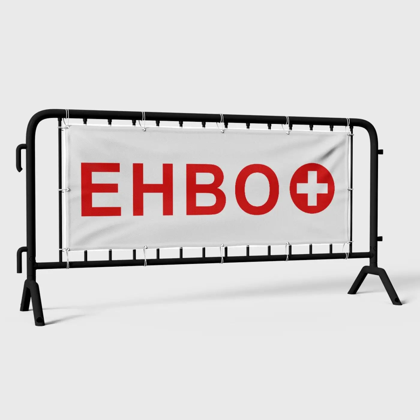 Spandoek EHBO - Wit - spandoeken
