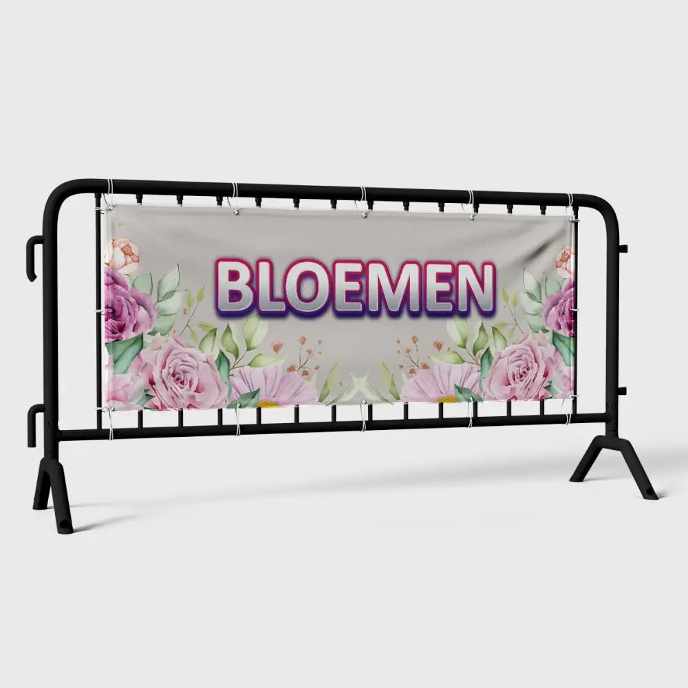 Spandoek Roze Bloemen - spandoeken