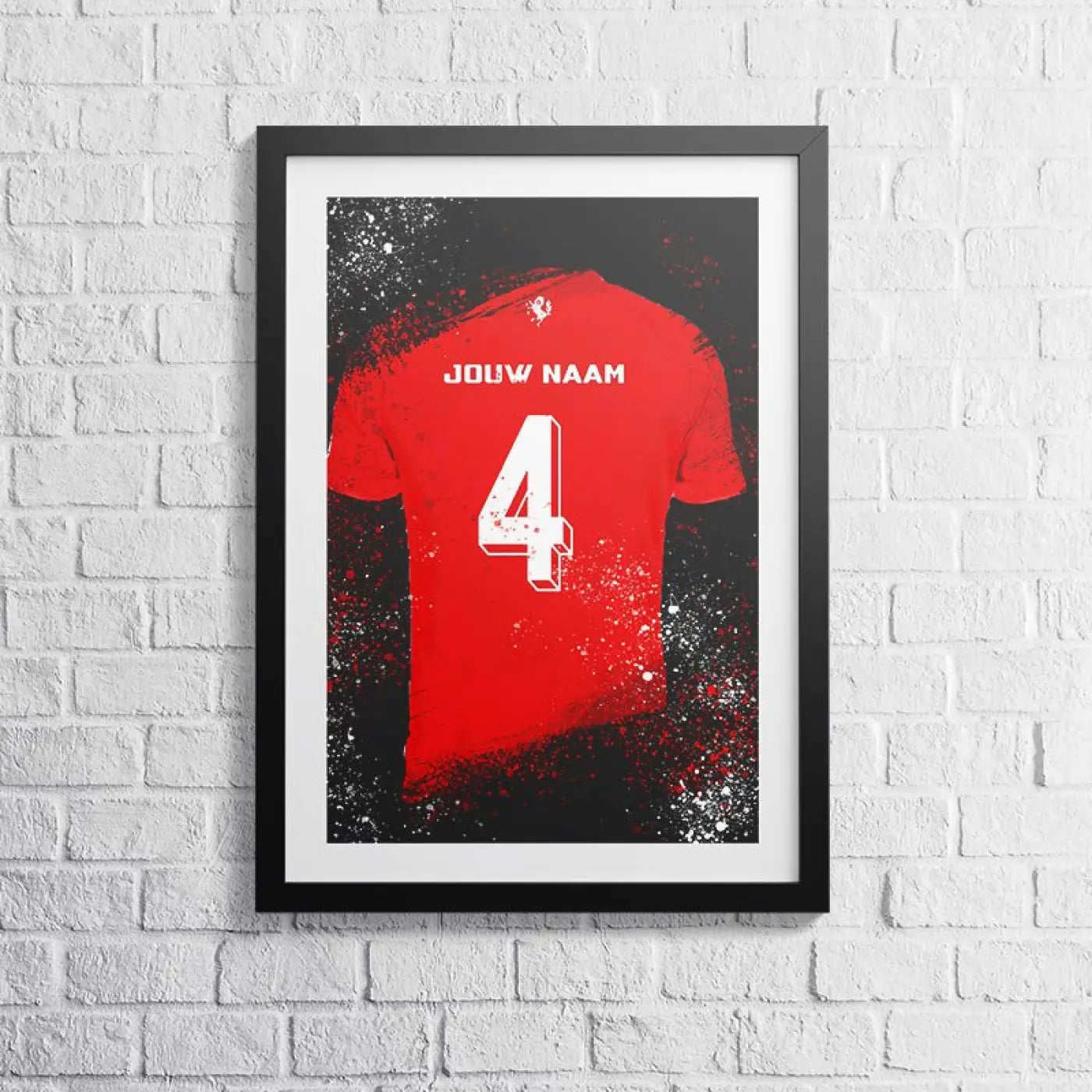 Twente Shirt - Voetbal Poster - Wanddecoratie - Voetbalposters