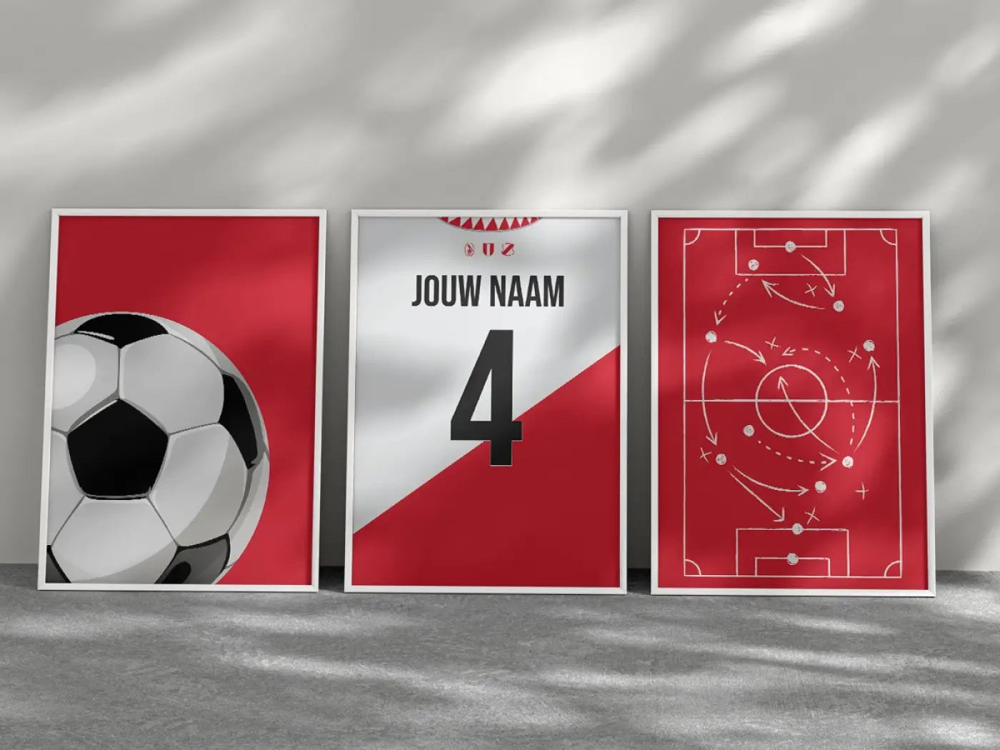Utrecht 3-delige posterset - Goal collection - Posters 30 x 40 cm - Voetbalposters