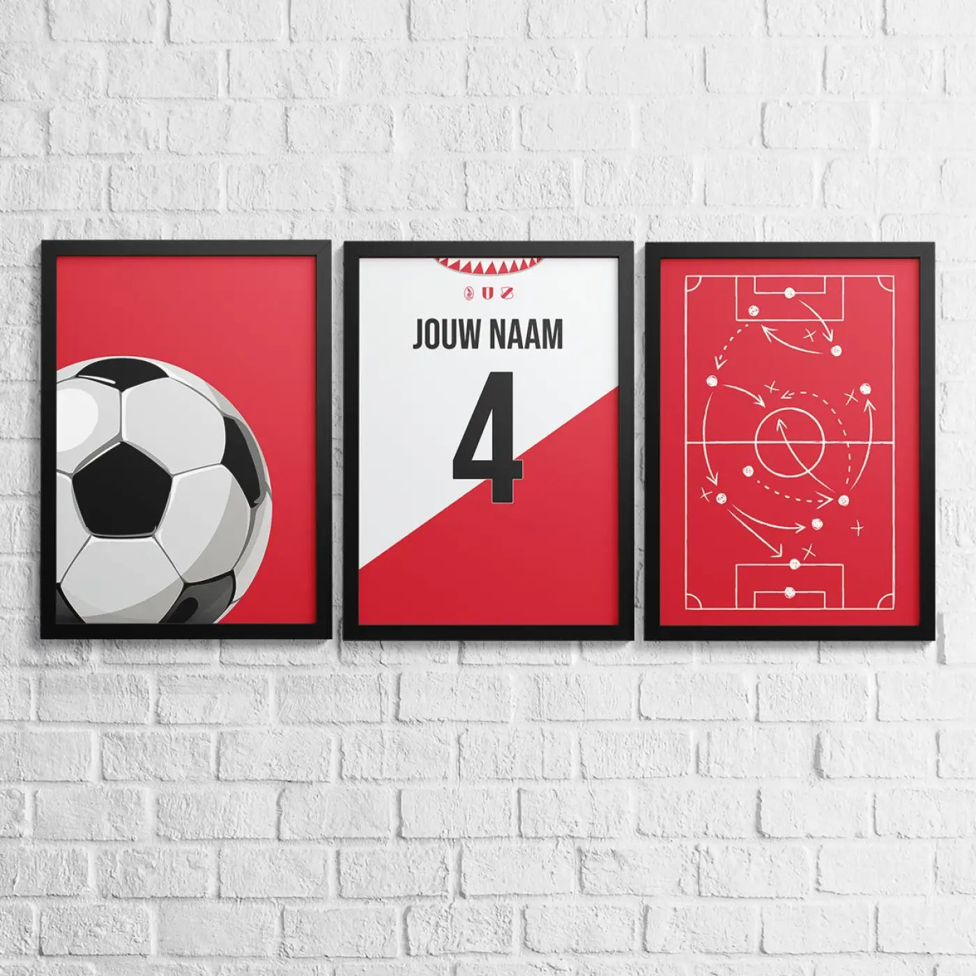 Utrecht 3-delige posterset - Goal collection - Voetbalposters