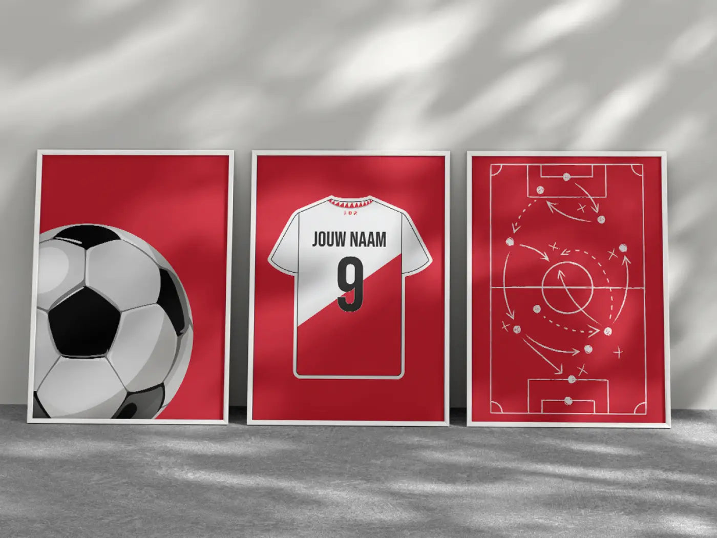 Utrecht 3-delige posterset - Star collection - Posters 30 x 40 cm - Voetbalposters