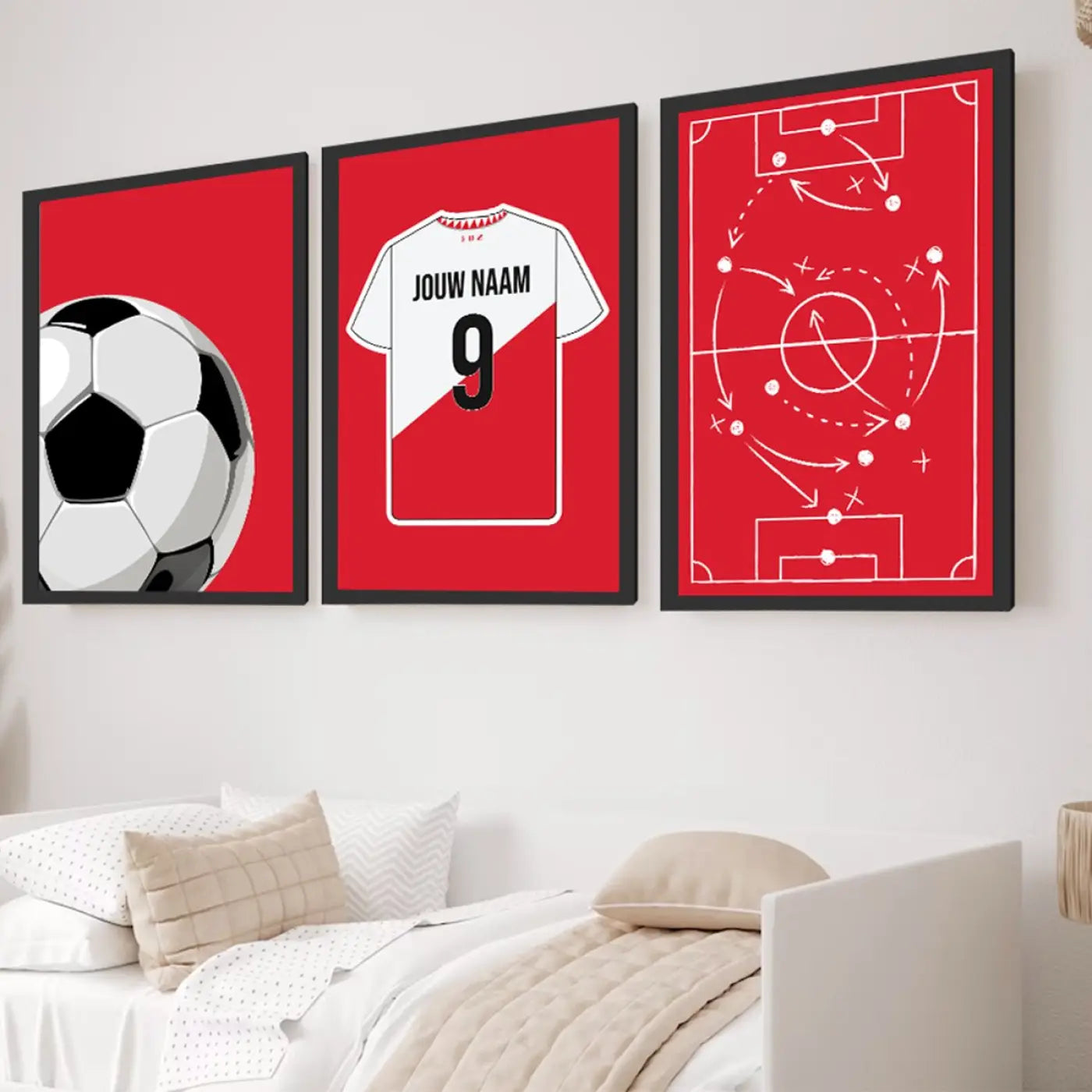 Utrecht 3-delige posterset - Star collection - Voetbalposters