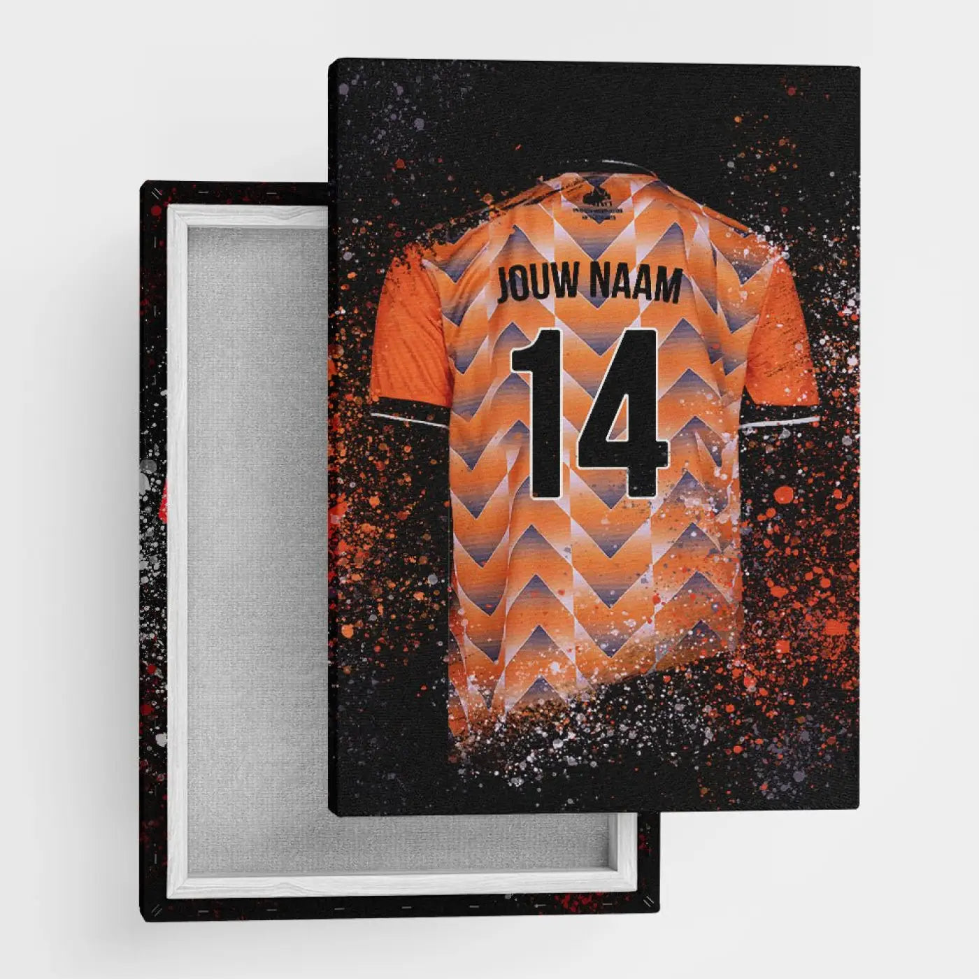 FC Volendam voetbalposter met shirt wanddecoratie