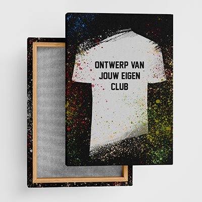 NAC Breda voetbalposter met shirt wanddecoratie